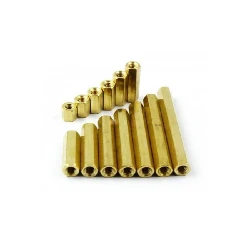 Hex Spacer Brass